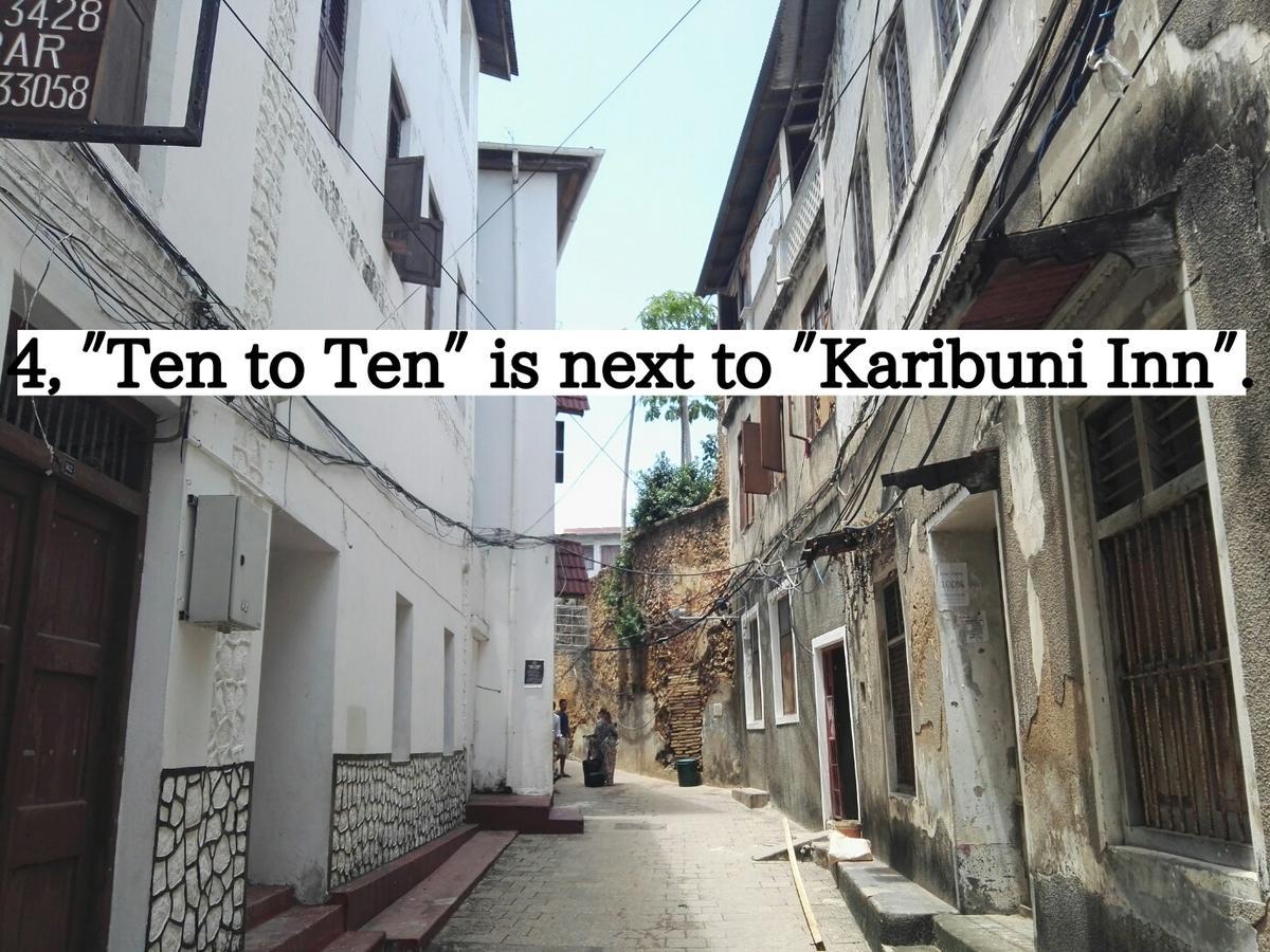 Ten To Ten Stone Town Zanzibar Buitenkant foto